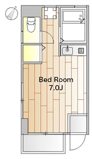 めぞん浅倉【1階】の間取り