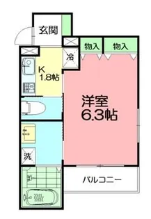 エスコート藤沢【2階】の間取り