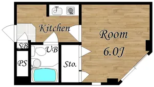 ~SANKO HEIGHTS~サンコーハイツ【2階】の間取り