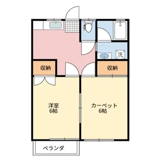 グランボヌール【2階】の間取り