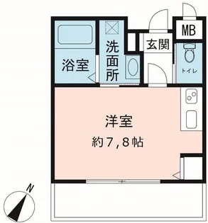 アーバンテラス新横浜【3階】の間取り