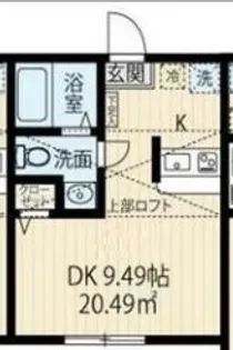 ラフィーネ上大岡IIB棟【2階】の間取り