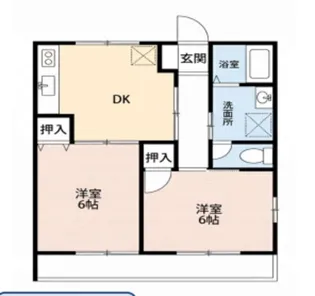 レインボーヒル【2階】の間取り