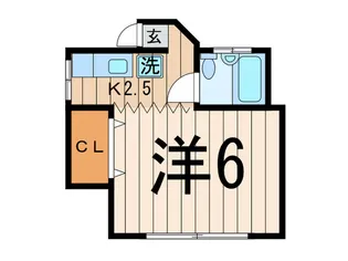 青木ハウス【2階】の間取り