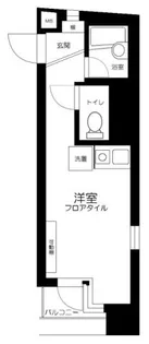 パレ・ドール渋谷【2階】の間取り