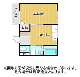 グラート研屋町【8階】の間取り
