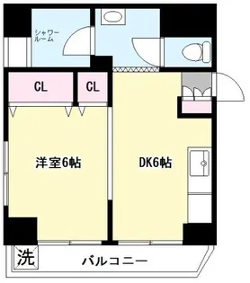北村ハイツ【4階】の間取り