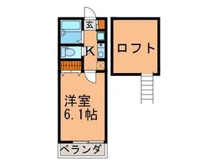 ブル-ベル上井草【2階】の間取り