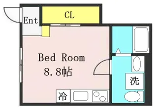ゲートタウン矢野口【1階】の間取り