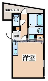 リビングライフ長瀬【2階】の間取り