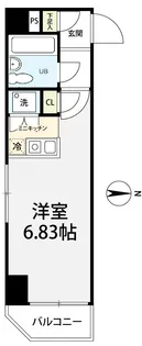 ワコーレ亀有II【3階】の間取り