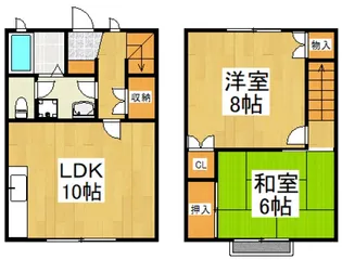 U&U B棟【1階】の間取り