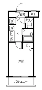 スカイコート都立家政EAST【5階】の間取り