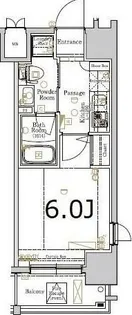 XEBEC平和島【7階】の間取り