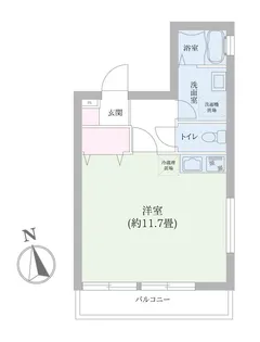 シャルム池袋【3階】の間取り
