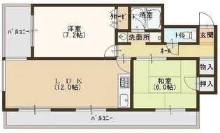 メゾンドノブレ【10階】の間取り