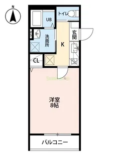 (仮)桜ヶ丘アパート【3階】の間取り