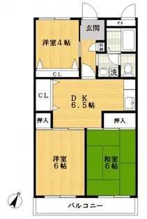 第11モロマンション【1階】の間取り