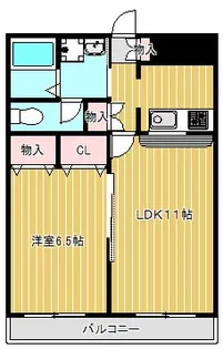 パークヒル【2階】の間取り