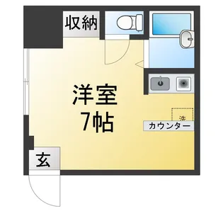 サニースポットII【1階】の間取り