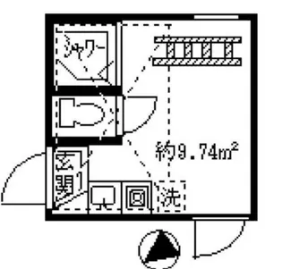 レジデンス西荻【2階】の間取り