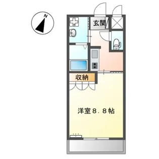 アビニティ【1階】の間取り