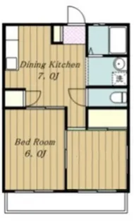 キャッスル第2【1階】の間取り