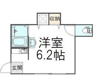 ハイムかしわ【1階】の間取り
