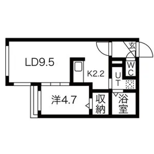 Soldias S7(ソルディアス)【3階】の間取り