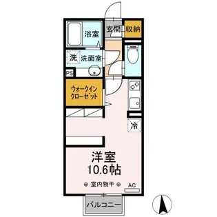 オペラハウス吉岡町【2階】の間取り