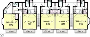 メゾンド大崎【2階】の間取り