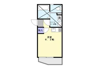 サウスヒルズ【3階】の間取り