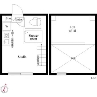 ハーモニーテラス北小岩XII【1階】の間取り