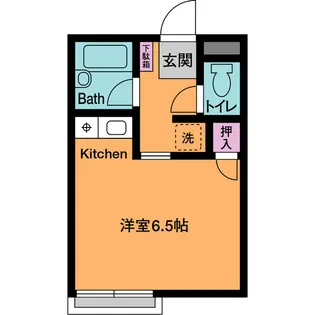 アカデミーヒルズ【1階】の間取り