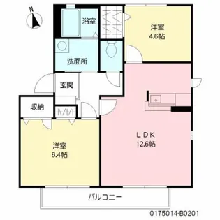 レグルスII棟【2階】の間取り
