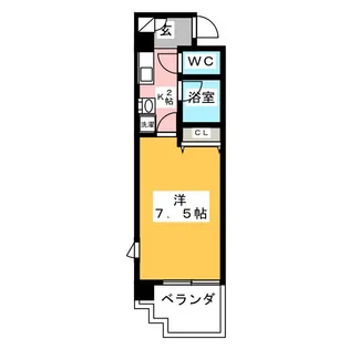 メゾン・リジエール【2階】の間取り