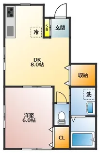 三高・ウエストステージ【1階】の間取り