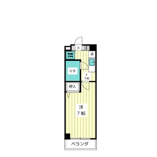 ヴァンベール長久手【3階】の間取り