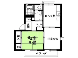 イーストビレッジ【2階】の間取り
