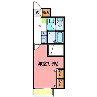 Mヴィアージュ【2階】の間取り