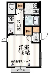 VilleNatale【1階】の間取り
