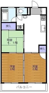 シャントーレクレモナ【3階】の間取り