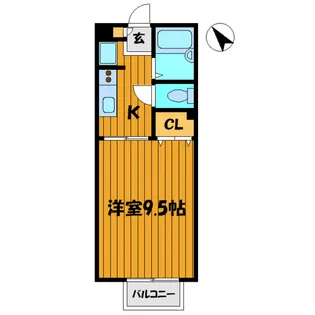 パセオビック【1階】の間取り