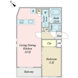 Solid Qualia D’2【2階】の間取り