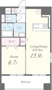 シュトランドコルブ【8階】の間取り