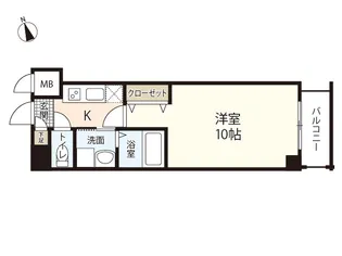 TREAT Otemachi【4階】の間取り