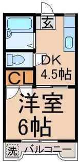 メゾンドールサシダ【2階】の間取り