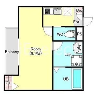 ジーメゾンヒルズ五井中央西【2階】の間取り