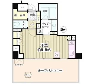 パークアクシス白金台南【5階】の間取り