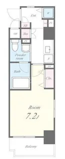 エクセル王子北【2階】の間取り